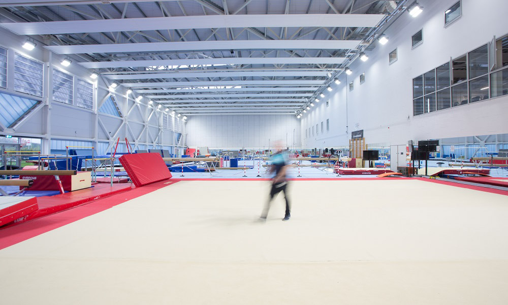  Sport Ireland National Indoor Arena upgrades to high-performance lighting kit from Thorn and their sister brand Zumtobel